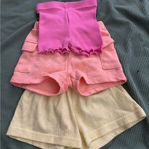 Garanimals Pastel Yellow Elastic Waist Skirt